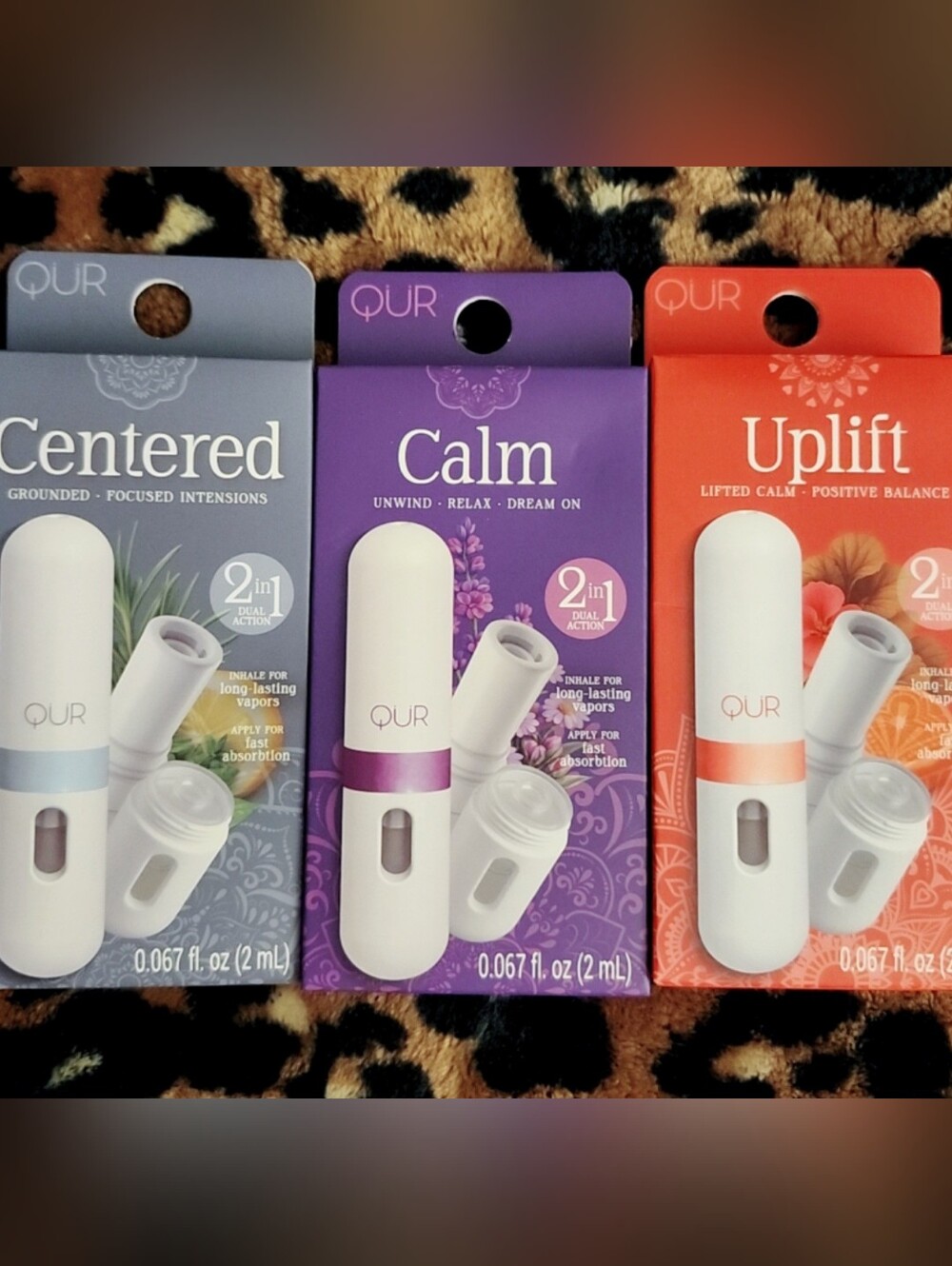 Calm Aromatherapy Inhaler — Purple